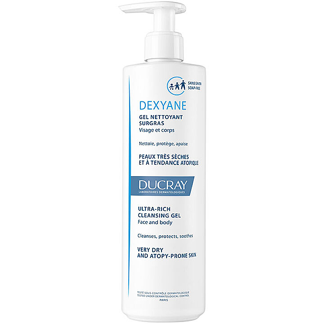 Ducray Dexyane Ultra Rich Cleansing Gel - Yüz Temizleme Jeli 400ml - 1