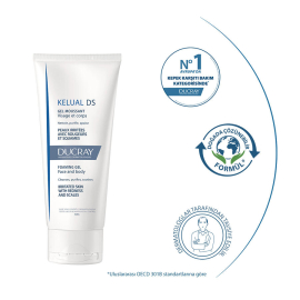 Ducray Kelual DS Foaming Gel - Pullanma Karşıtı Temizleme Jeli 200ml - 2
