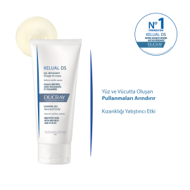 Ducray Kelual DS Foaming Gel - Pullanma Karşıtı Temizleme Jeli 200ml - 3