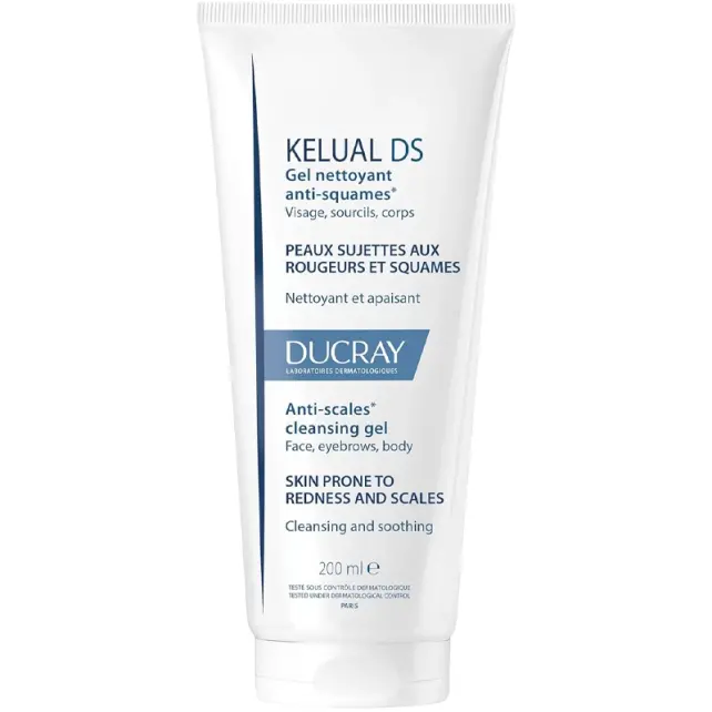 Ducray Kelual DS Foaming Gel - Pullanma Karşıtı Temizleme Jeli 200ml - 1