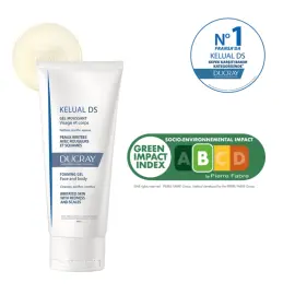 Ducray Kelual DS Foaming Gel - Pullanma Karşıtı Temizleme Jeli 200ml - 6