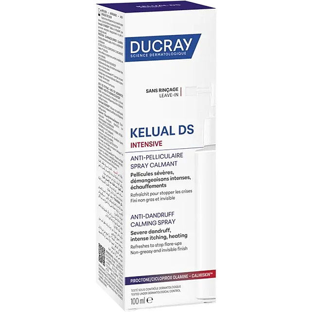Ducray Kelual DS Intensive Spray - Kepek Karşıtı Saç Bakım Spreyi 100ml - 5