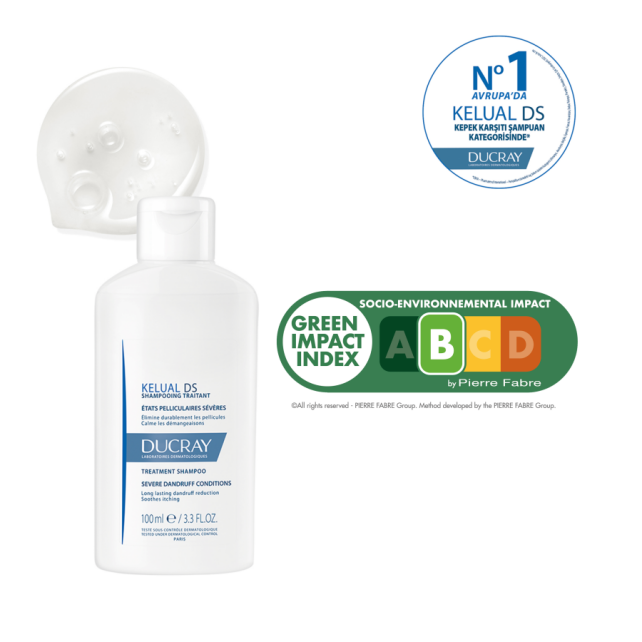 Ducray Kelual DS Treatment Shampoo - Yoğun Kepek Karşıtı Şampuan 100ml - 5