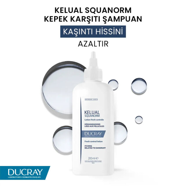 Ducray Kelual Squanorm Fresh Control Lotion - Kepek Karşıtı Losyon 200ml - 3