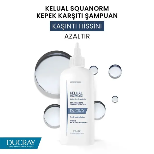 Ducray Kelual Squanorm Fresh Control Lotion - Kepek Karşıtı Losyon 200ml - 3