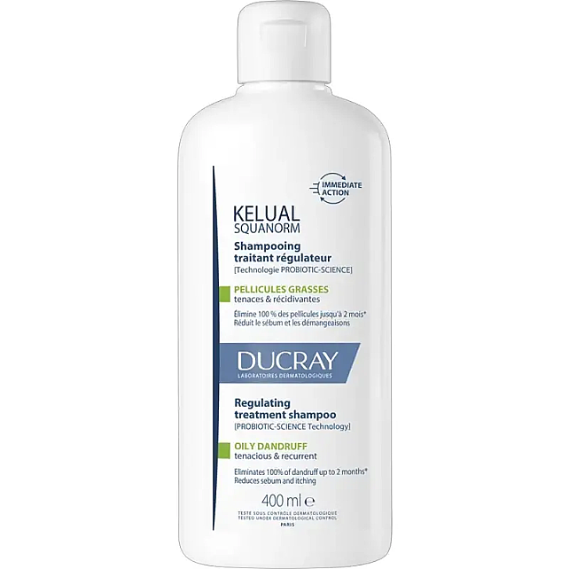 Ducray Kelual Squanorm Regulating Treatment Shampoo - Kepek Karşıtı Bakım Şampuanı 400ml - 1