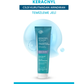 Ducray Keracnyl Foaming Gel - Yağlı ve Akne Eğilimli Ciltler İçin Temizleme Jeli 100ml - 3