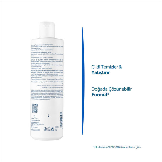 Ducray Kertyol PSO Cleansing Gel - Yoğun Pullanma Karşıtı Temizleme Jeli 400ml - 3