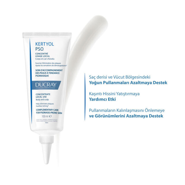 Ducray Kertyol PSO Concantrate - Yoğun Pullanma Karşıtı Konsantre Krem 100ml - 1