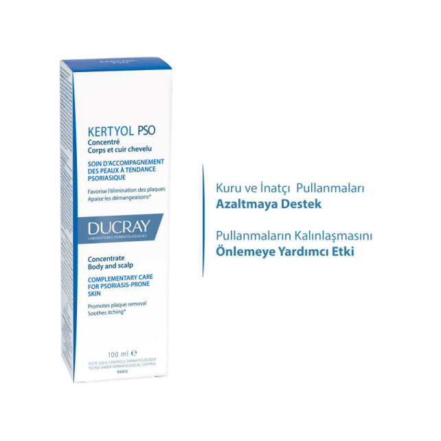 Ducray Kertyol PSO Concantrate - Yoğun Pullanma Karşıtı Konsantre Krem 100ml - 3