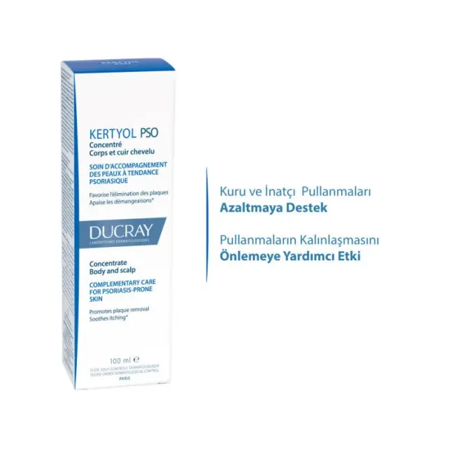 Ducray Kertyol PSO Concantrate - Yoğun Pullanma Karşıtı Konsantre Krem 100ml - 3