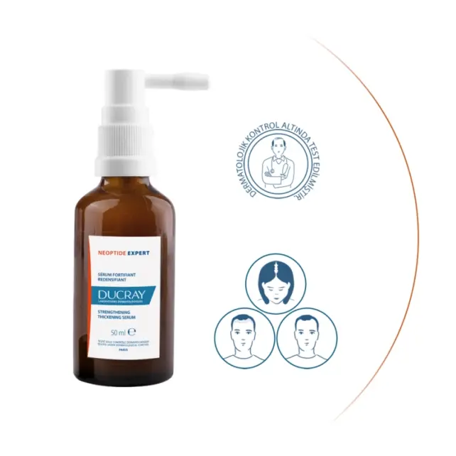 Ducray Neoptide Expert Hair Loss - Saç Dökülmesine Karşı Serum 2x50ml - 2