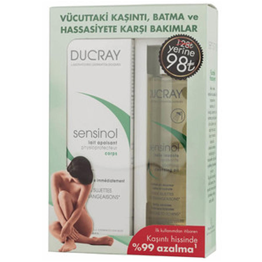 Ducray Sensinol Lait Vücut Vakım Seti Ducray Sensinol Lait Vücut Vakım Seti