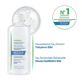 Ducray Sensinol Treatment Shampoo - Saç Bakım Şampuanı 400ml - 3