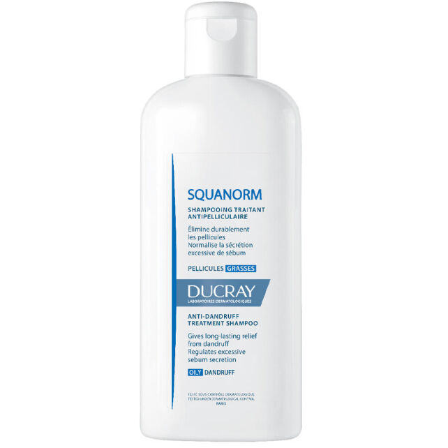 Ducray Squanorm Oily Dandruff Treatment Shampoo - Yağlı Kepek Karşıtı Şampuan 200ml - 1