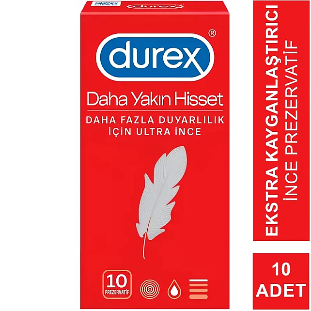 Durex Daha Yakın Hisset 10'lu Prezervatif - 2