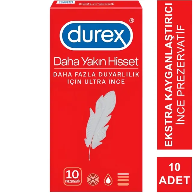 Durex Daha Yakın Hisset 10'lu Prezervatif - 2