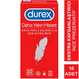 Durex Daha Yakın Hisset 10'lu Prezervatif - 2