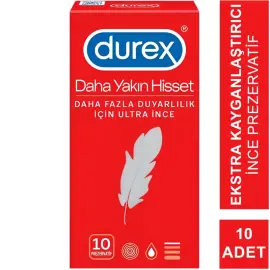 Durex Daha Yakın Hisset 10'lu Prezervatif - 2