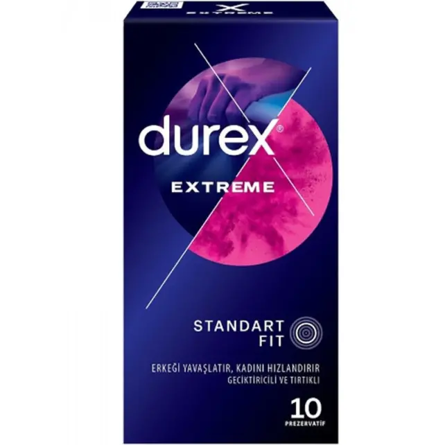 Durex Extreme Prezervatif 10'lu - 1