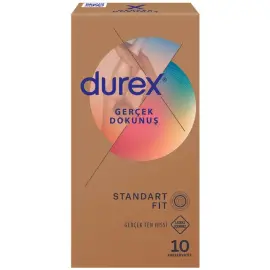 Durex Gerçek Dokunuş 10'lu Prezervatif - Durex