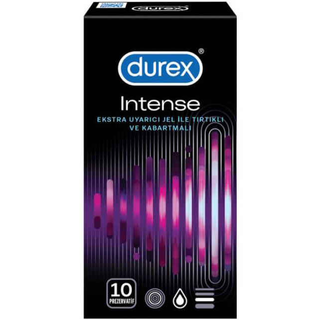 Durex Intense Prezervatif 10'lu - 1