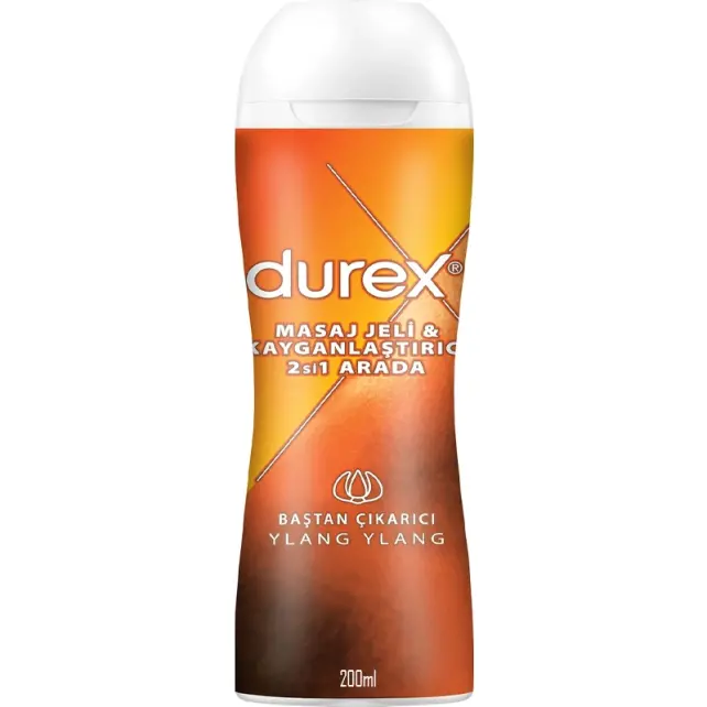 Durex Masaj Jeli ve Kayganlaştırıcı 2'si 1 Arada - Ylang Ylang - 1