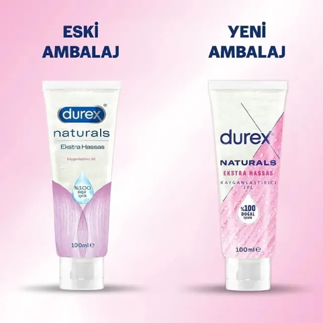 Durex Naturals Ekstra Hassas Kayganlaştırıcı Jel 100ml - 3