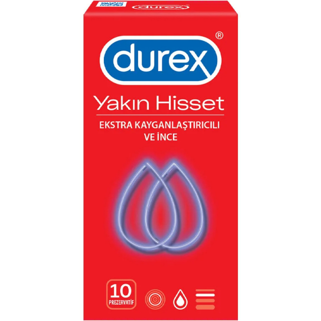 Durex Yakın Hisset 10 lu Prezervatif - 1