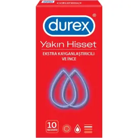 Durex Yakın Hisset 10 lu Prezervatif - Durex