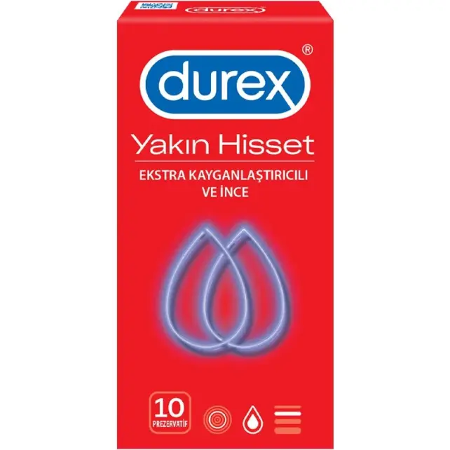 Durex Yakın Hisset 10'lu Prezervatif - 1