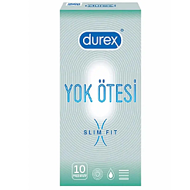 Durex Yok Ötesi Slim Fit Prezervatif 10'lu - Durex