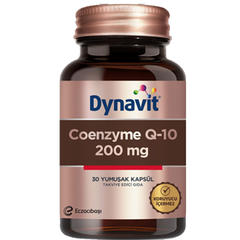 Dynavit Coenzyme Q10 Takviye Edici Gıda 200mg/ 30 Kapsül - Dynavit