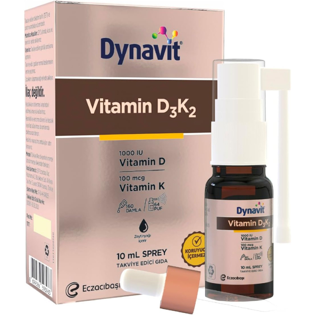 Dynavit D3 K2 - Takviye Edici Gıda 10ml - 1