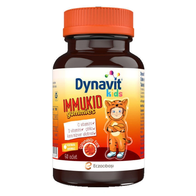 Dynavit Kids Immukid Gummies - Çocuk Takviye Edici Gıda 60 Tablet - 1