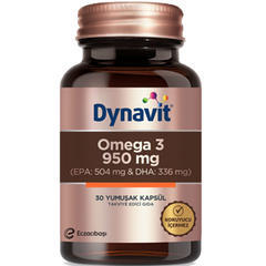 Dynavit Omega 3 Takviye Edici Gıda 950mg /30 Yumuşak Kapsül - 2
