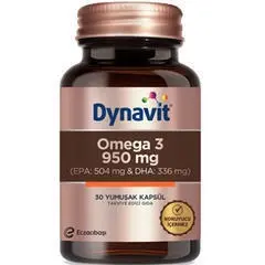 Dynavit Omega 3 Takviye Edici Gıda 950mg /30 Yumuşak Kapsül - 2