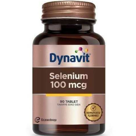 Dynavit Selenium Takviye Edici Gıda 100mcg / 90 Tablet - 1