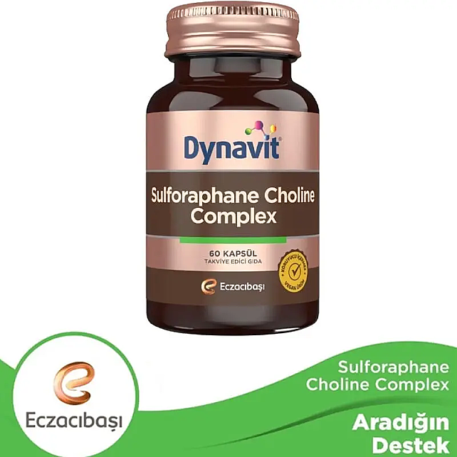 Dynavit Sulforaphane Choline Complex - Takviye Edici Gıda60 Kapsül - 2