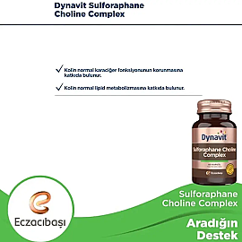 Dynavit Sulforaphane Choline Complex - Takviye Edici Gıda60 Kapsül - 3