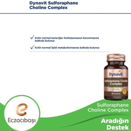 Dynavit Sulforaphane Choline Complex - Takviye Edici Gıda60 Kapsül - 3