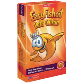 EasyFishoil Beta Glukan - Çiğnenebilir Jel Form 30 Tablet - EasyFishoil