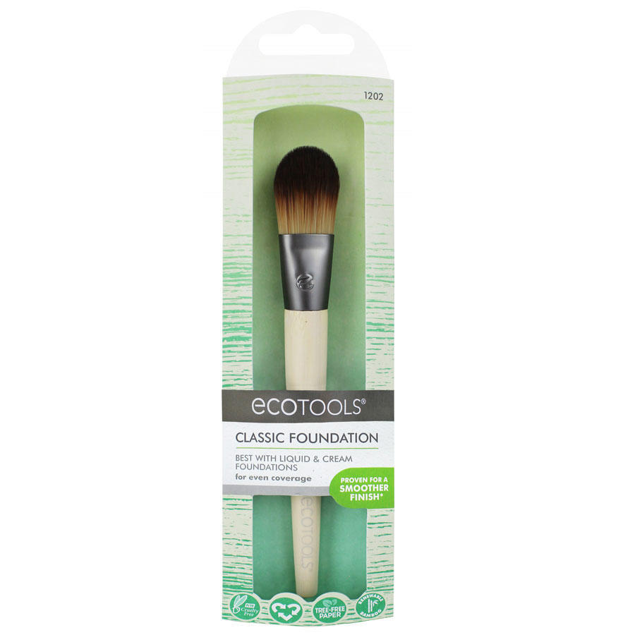 Ecotools Bamboo Fondation Brush - Fondöten Fırçası Kod:1202 Ecotools Bamboo Fondation Brush - Fondöten Fırçası Kod:1202