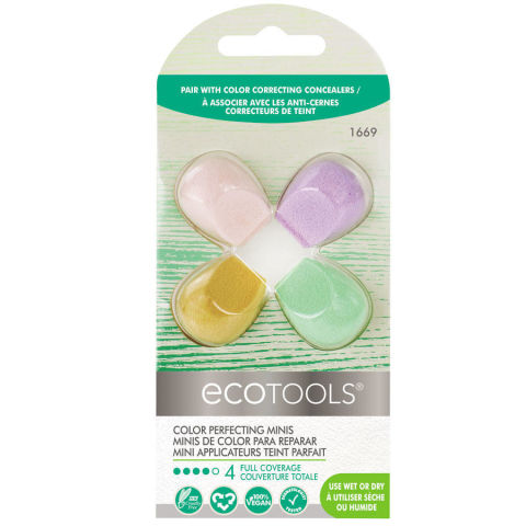 Ecotools Color Perfecting Minis - 4'lü Renkli Makyaj Süngeri Kod:1669 Ecotools Color Perfecting Minis - 4'lü Renkli Makyaj Süngeri Kod:1669
