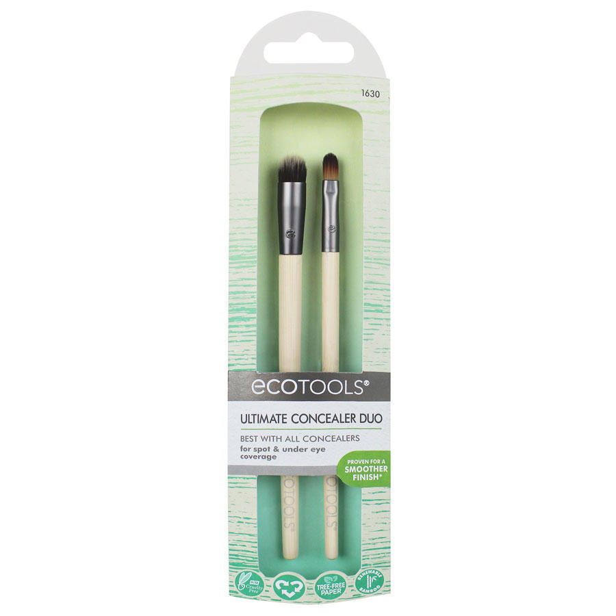 Ecotools Ultimate Concealer Duo 2'li - Kapatıcı Fırçası Kod:1630 Ecotools Ultimate Concealer Duo 2'li - Kapatıcı Fırçası Kod:1630