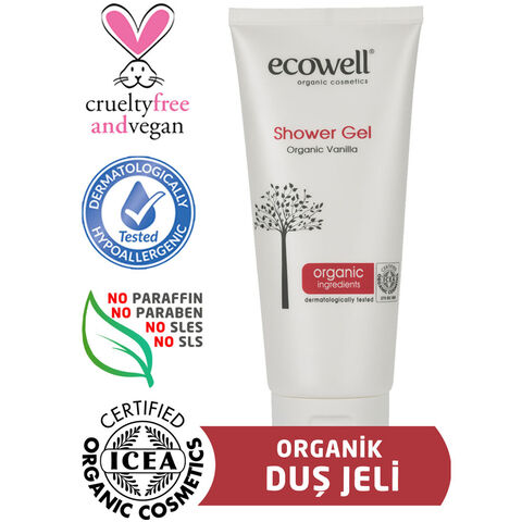 Ecowell Duş Jeli 200ml Ecowell Duş Jeli 200ml