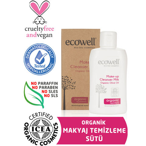 Ecowell Makyaj Temizleme Sütü 150ml Ecowell Makyaj Temizleme Sütü 150ml