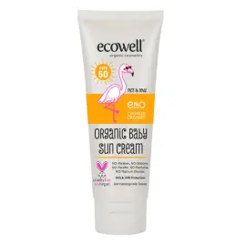 Ecowell Organik Bebek Güneş Kremi SPF 50+ 110g - Ecowell