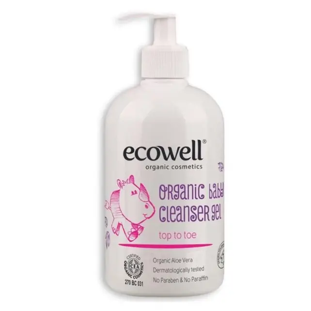 Ecowell Organik Bebek Temizleme Jeli 500ml - 1