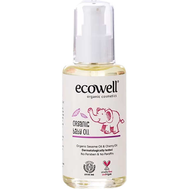 Ecowell Organik Bebek Yağı 100ml - 1
